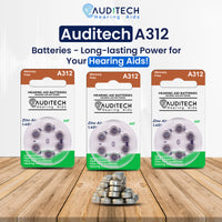 Thumbnail for A312 Auditech Hearing batteries