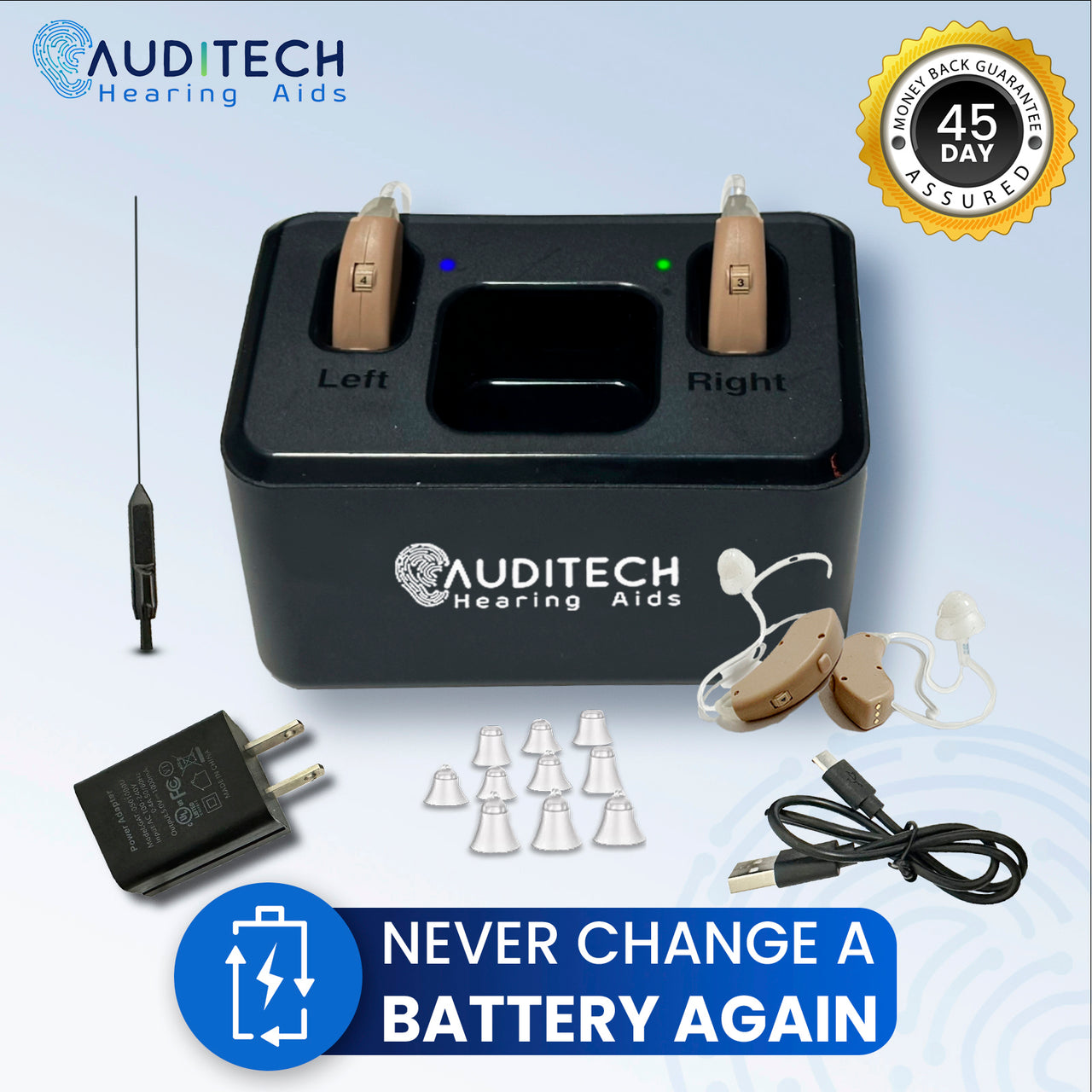 BTE Lightning RX Digital OTC Hearing Aids