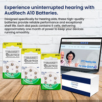 Thumbnail for A10 CIC Auditech Hearing Aid Batteries