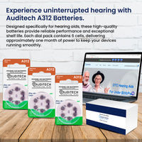 Thumbnail for A312 Auditech Hearing batteries