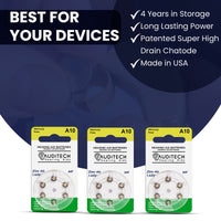 Thumbnail for A10 CIC Auditech Hearing Aid Batteries
