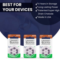 Thumbnail for A312 Auditech Hearing batteries